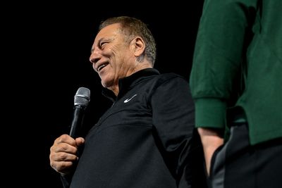 Tom Izzo teases match-up between Michigan State and Duke in 2025 in the Breslin Center