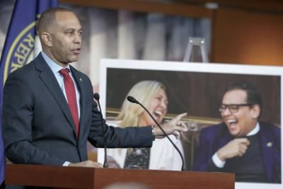 House Minority Leader Hakeem Jeffries Listens To Post-Election Feedback