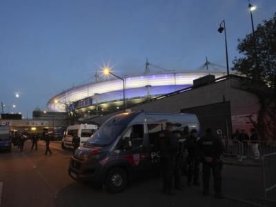 Heavy Security Ensures Safety At France-Israel Soccer Match