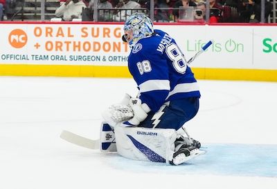 Tampa Bay Lightning's Andrei Vasilevskiy Gets 300th Career Win