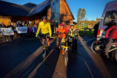 Paddy McGuinness: Cycling with Chris Hoy was like a ‘kickabout with Ronaldo’