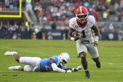 Georgia's Top Running Back Trevor Etienne Ruled Out