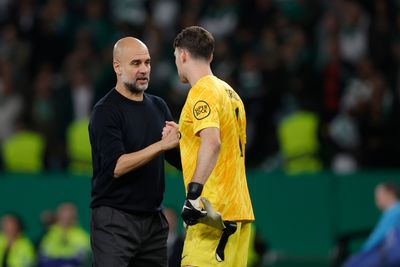 Manchester City boss Pep Guardiola has private chat with star desperate for Premier League move