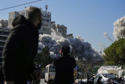 Israel ramps up attacks on Lebanon as officials study US ceasefire plan