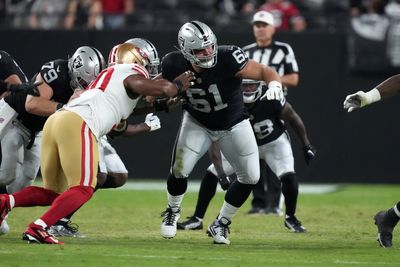 Jordan Meredith earns Raiders starting right guard job over Dylan Parham