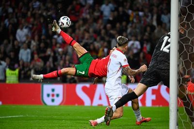 WATCH: Cristiano Ronaldo Scores Overhead Kick Against Poland