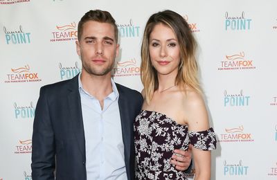 Dustin Milligan sparks rumours he’s secretly married to Amanda Crew