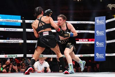 Photos: Katie Taylor def. Amanda Serrano at Netflix boxing event