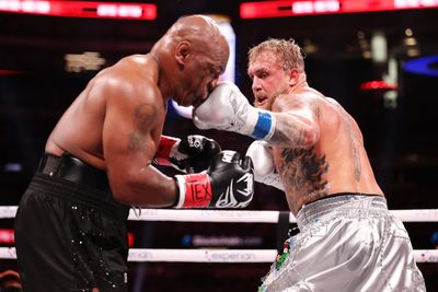 Photos: Jake Paul def. Mike Tyson at Netflix boxing event