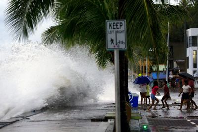 Tens of thousands evacuated as Philippines braces for powerful typhoon