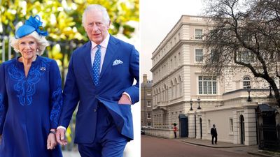 Where do King Charles and Queen Camilla live, do they own Clarence House and how many bedrooms does their sentimental home have?