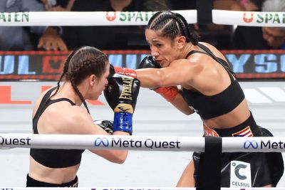 Amanda Serrano posted a gnarly photo of the gash on her head after fighting Katie Taylor