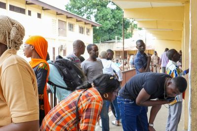 Gabon votes on a new constitution after the military seized power last year