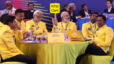 IPL 2025 Auction: Chennai Super Kings remaining purse, Right to Match cards, slots remaining