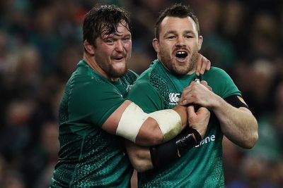 Andrew Porter says veteran mentor Cian Healy remains a ‘huge asset’ for Ireland