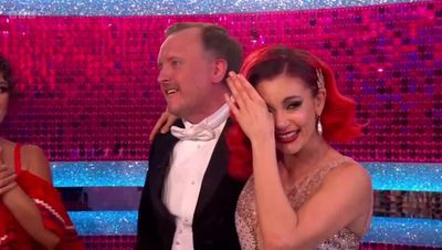 Strictly’s Chris McCausland and Dianne Buswell in tears at judge’s Blackpool score