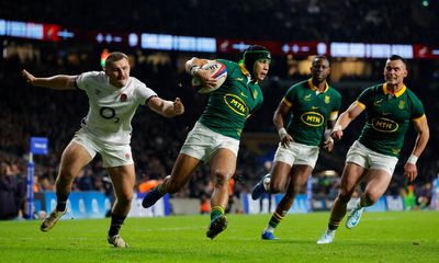 England offer glimpse of brighter future but Kolbe double gives South Africa win