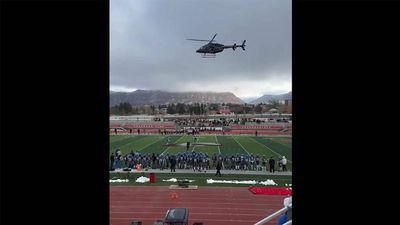 Utah High School Title Game Replaces Coin Toss With Wild Helicopter Football Drop