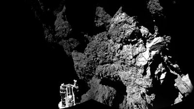 It's the 10-year anniversary of the first image of a human-made object touching a 4.6 billion-year-old comet