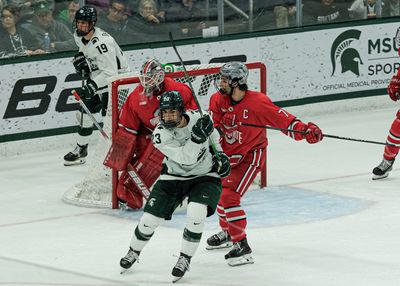 Watch insane goal from MSU hockey’s Shane Vansaghi