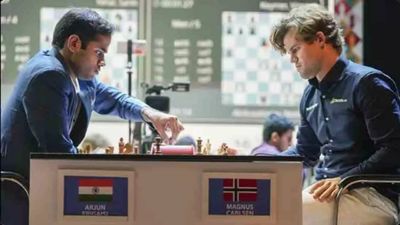India Open Chess: Magnus Carlsen leads despite going down to Arjun Erigaisi