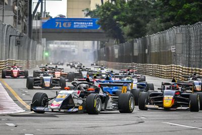 Macau GP: McLaren junior Ugochukwu leads throughout crash-filled race