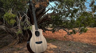 “A futuristic instrument that soundly improves the potential instability of wood-constructed acoustics”: Klōs Carbon Timber Grand Cutaway Mini review