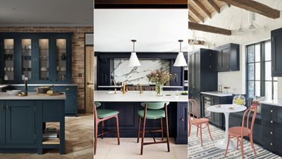 Is indigo the new navy? Designers say this is the shade of blue you should be painting your kitchen in 2025