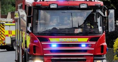 Fire service battles blaze at Scottish industrial estate