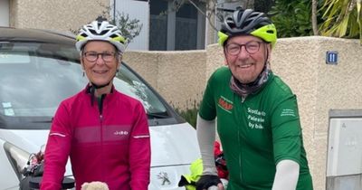 Retired Scottish NHS workers raise £30k cycling bikes to Palestine