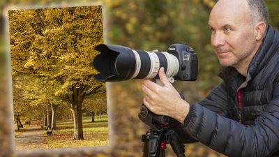 "My old Canon DSLR and even older zoom lens are still awesome for fall photos!"