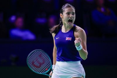 Emma Raducanu performs for Great Britain again in Billie Jean King Cup