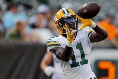 Former Spartans WR Jayden Reed finds endzone on opening drive of Packers-Bears game