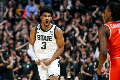 Watch MSU guard Jaden Akins talk his big performance in win vs. Bowling Green