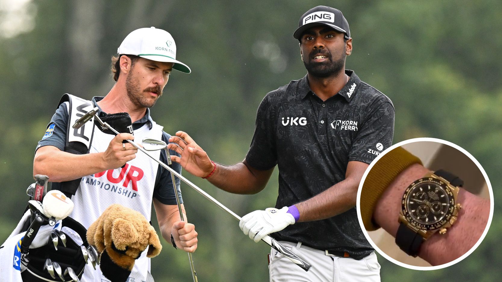 Sahith Theegala Gifts Caddie 50,000 Watch After Best…