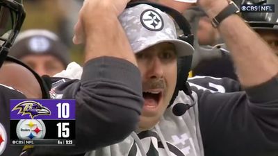 Russell Wilson’s Brutal INT vs. Ravens Led to Priceless Reaction from OC Arthur Smith