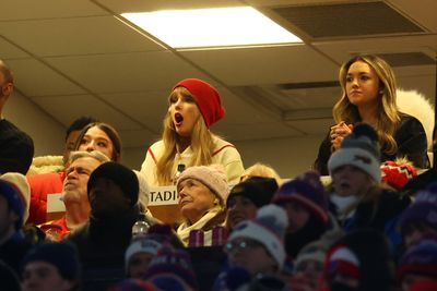 Did Taylor Swift attend Travis Kelce’s game for Chiefs-Bills on Sunday afternoon?