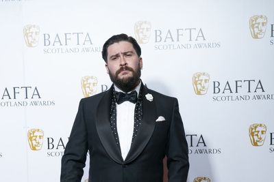 Daniel Portman praises Glasgow film industry at Bafta Scotland awards