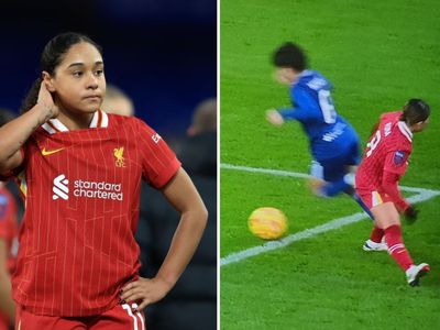 Everton beat Liverpool in WSL as penalty given for foul outside the box