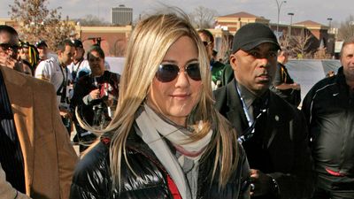 It's hard to make a puffer jacket look chic, but Jennifer Aniston proved its possible with her clever styling