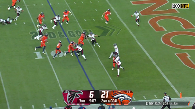 WATCH: Broncos QB Bo Nix throws TD pass to Troy Franklin