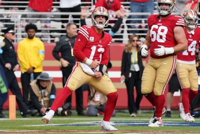 Brock Purdy shows off speed on way to TD run vs. Seahawks