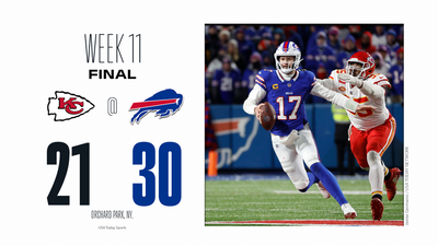 Final score: Bills end Chiefs’ perfect season with 30-21 win over Kansas City