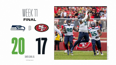 Seahawks save their season, upset the 49ers 20-17