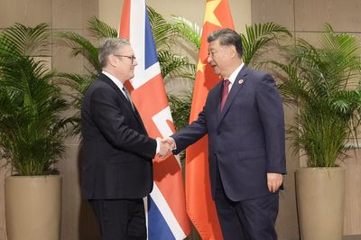 Keir Starmer meets with China’s President Xi in margins of G20 summit