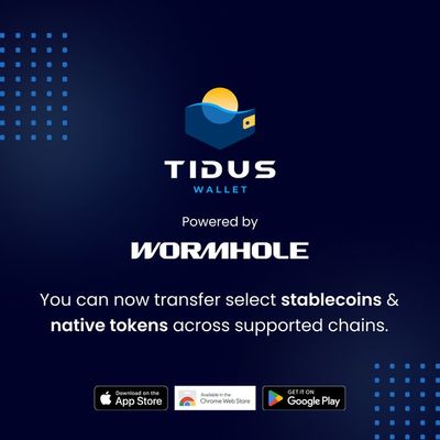 Tidus Wallet Unleashes 3-Click Cross-Chain Transfers With Mayan Swift And Wormhole Integration