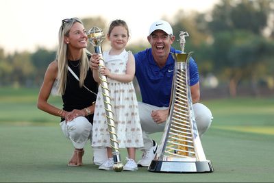 Emotional Rory McIlroy thanks wife Erica for ‘sticking by me’ after winning DP World Tour Championship