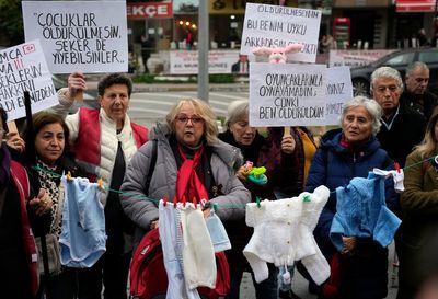 Health workers on trial in Turkey accused of private care scheme linked to 10 infant deaths