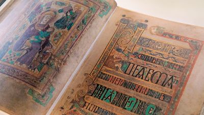 Book of Kells: A 1,200-year-old manuscript made by monks escaping the Vikings