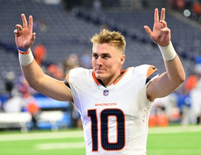 Bo Nix flawless in the Broncos blowout win over Falcons